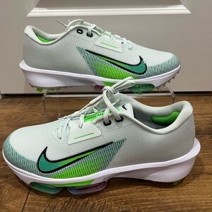 Nike Zoom Infinity Tour 2 Golf Shoes White Barely Green FD0217-300 Men’s Size 11
